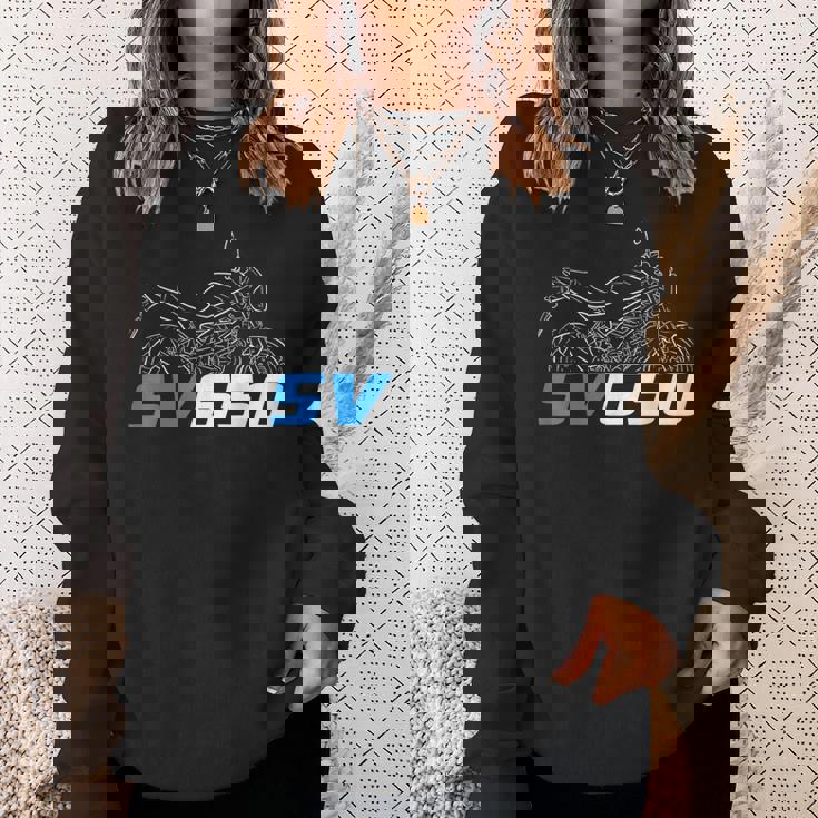 Sv650 2016-2025 ストリートバイクライダー、オートバイ用。 スウェットシャツ 彼女への贈り物