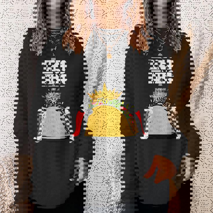 Taco King シャツ タコス愛好家用 スウェットシャツ 彼女への贈り物