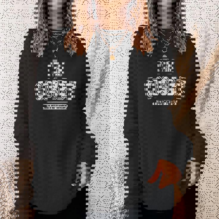 Team Cosby Lifetime Member Family 苗字 スウェットシャツ 彼女への贈り物