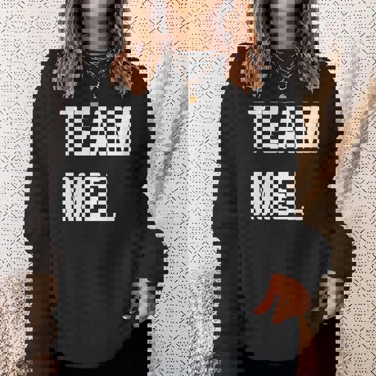 Team Mei 名前 スウェットシャツ 彼女への贈り物