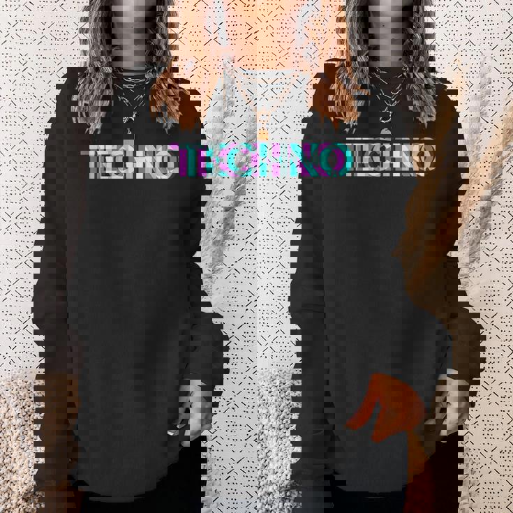 Techno Edm Music Rave Party Raver Dj テクノハウス スウェットシャツ 彼女への贈り物