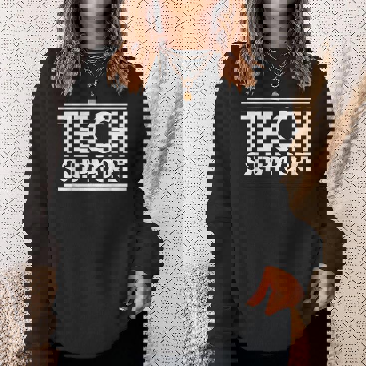 Techupport スウェットシャツ 彼女への贈り物