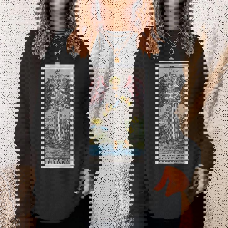 The Temperance タロットカード スウェットシャツ 彼女への贈り物