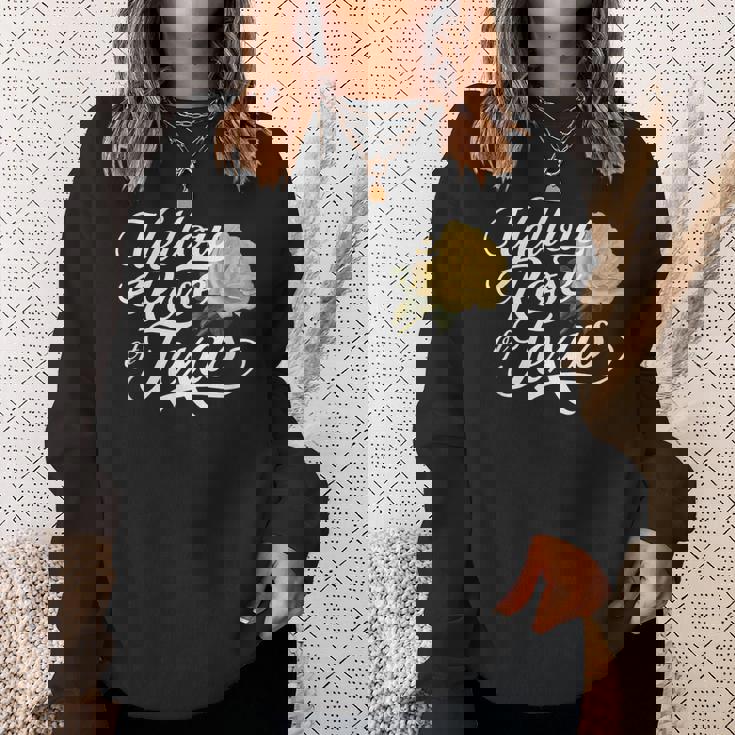 Texasイエローローズイエローローズ スウェットシャツ 彼女への贈り物