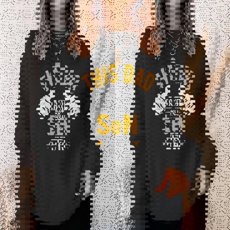 This Dad Has The Beston Ever 父の日 Fromon スウェットシャツ 彼女への贈り物