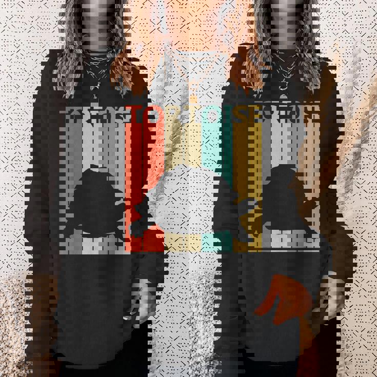 Tortoise リクガメ科 動物 スウェットシャツ 彼女への贈り物