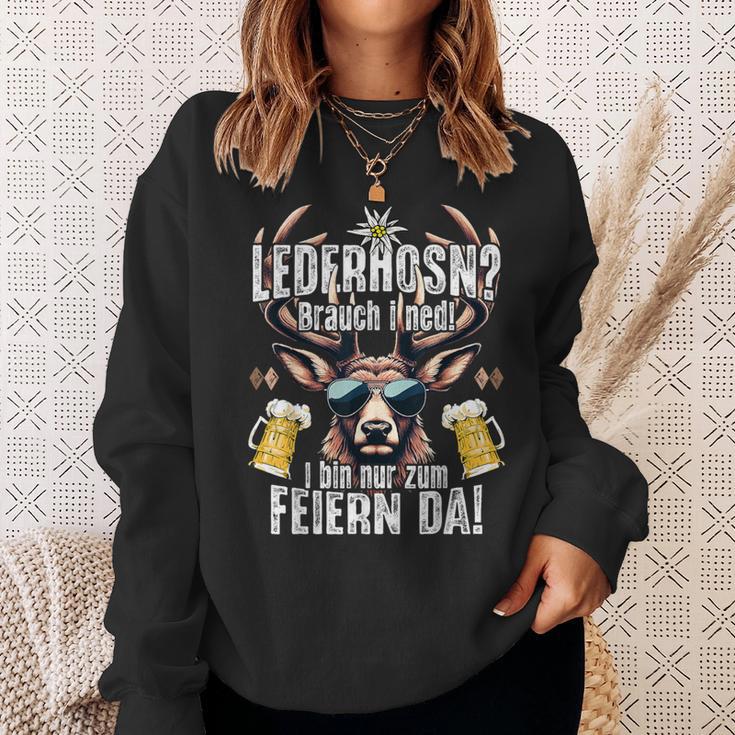 Traditional Leather Trousers Suitable For Oktoberfest S Sweatshirt Geschenke für Sie