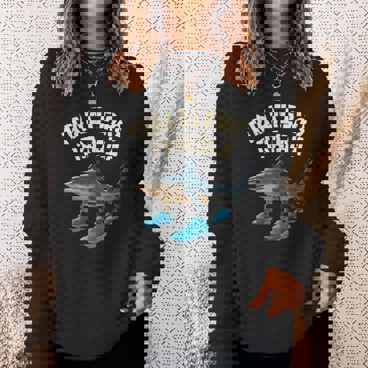 Tralalero Tralala イタリアンブレインロットミーム スウェットシャツ 彼女への贈り物