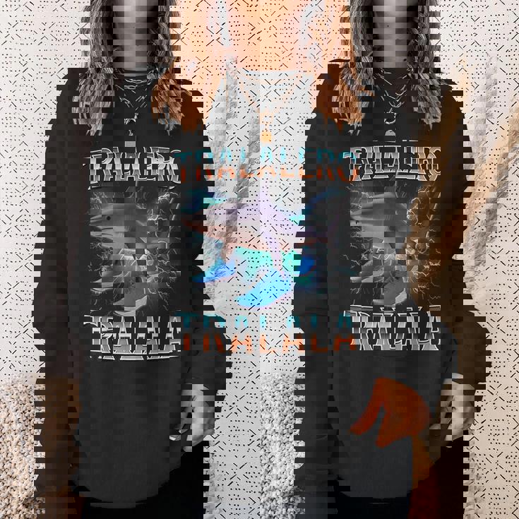 Tralalero Tralala Italian Brainrot スウェットシャツ 彼女への贈り物