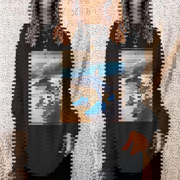 Tralalero Tralala ファニージェネレーションアルファシャークミーム スウェットシャツ 彼女への贈り物