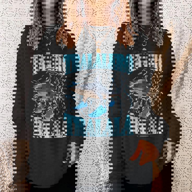 Tralalero Tralala 面白い イタリアン ブレイン ミーム ボーイズ キッズ スウェットシャツ 彼女への贈り物