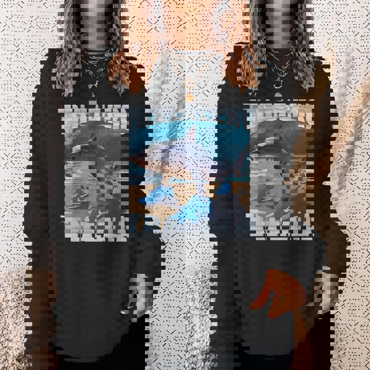 Tralalero Tralalahark Meme イタリアンブレインロットtシャツ スウェットシャツ 彼女への贈り物