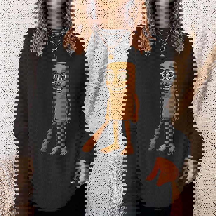 Tung Tung Tungahur Elegant Meme スウェットシャツ 彼女への贈り物