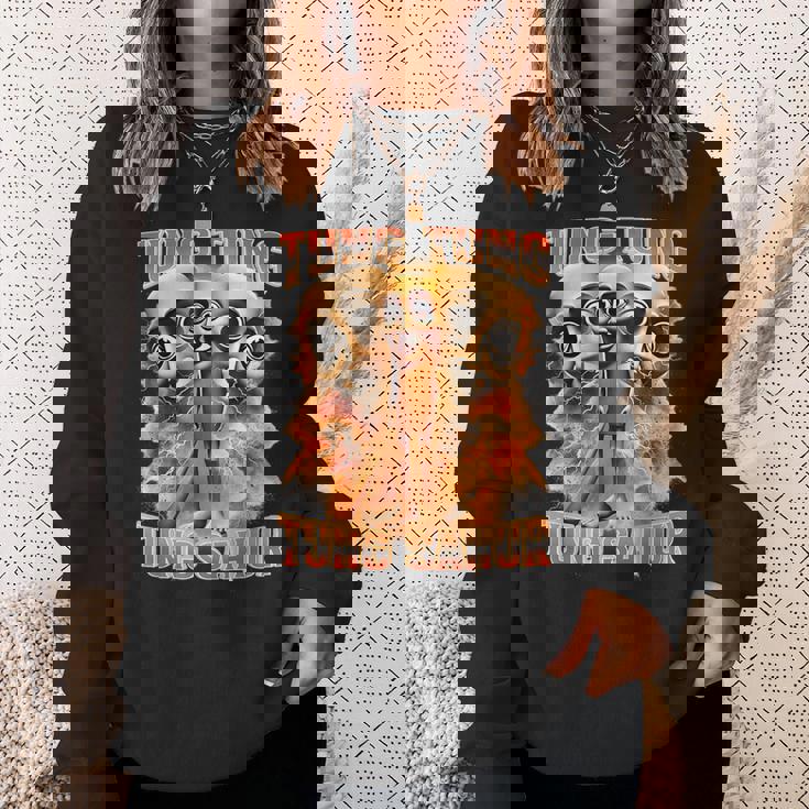 Tung Tung Tungahur イタリアのブレインロット、面白い野球バット スウェットシャツ 彼女への贈り物