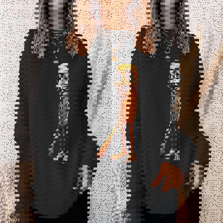 Tung Tung Tungahur-イタリアのブレインロットミーム スウェットシャツ 彼女への贈り物