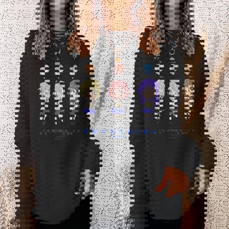 Tvアニメ「ゆゆ式」10周年記念 ＜ちびキャラデフォルメ＞ スウェットシャツ 彼女への贈り物