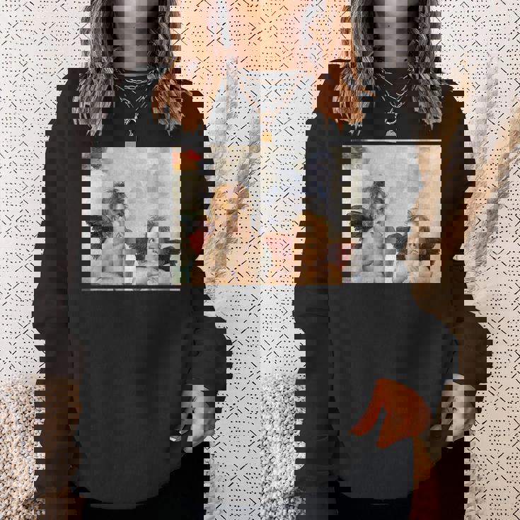 Two Angels Cherubs システィーナ スウェットシャツ 彼女への贈り物