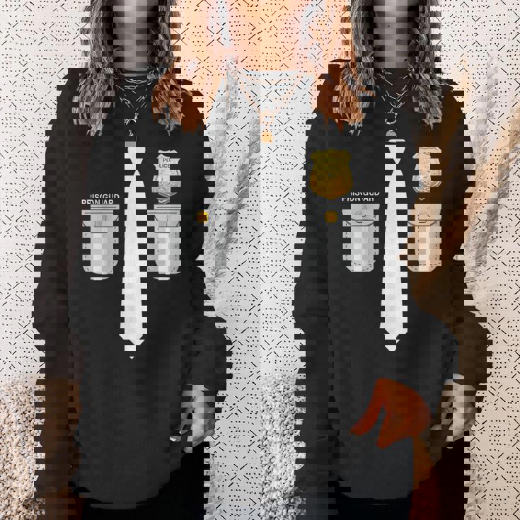 Usa 刑務所警備員コスチューム 矯正ガードユニフォーム スウェットシャツ 彼女への贈り物