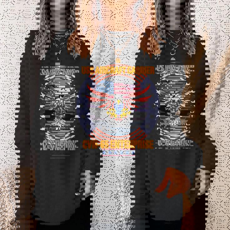 Uss Cvn-65 エンタープライズ、飛行機、航空 スウェットシャツ 彼女への贈り物