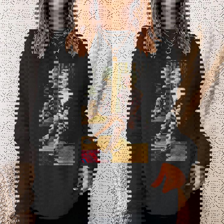 Usポップスター、シンディ・ローパー1993年撮影。 スウェットシャツ 彼女への贈り物