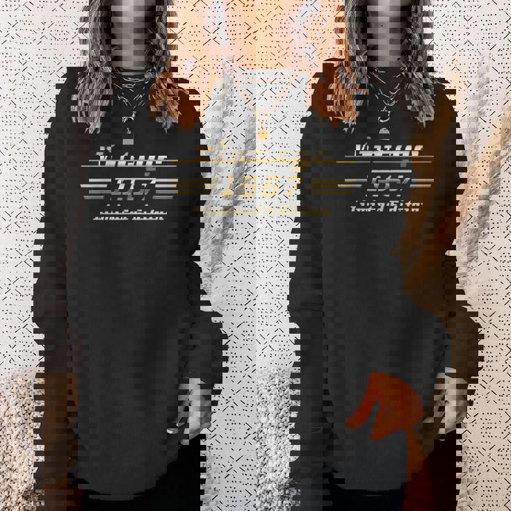 Vintage 1967 58歳の誕生日 クラシックカー スウェットシャツ 彼女への贈り物