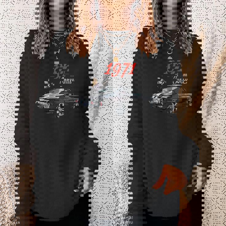 Vintage Muscle Cars Classic Cars 1977 Chevelle 1970年代 スウェットシャツ 彼女への贈り物