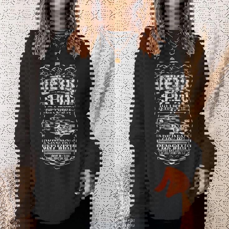 Vintage Stepdad The Man Fathers Day For Men Sweatshirt Gifts for Her