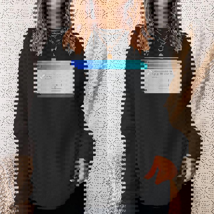 Windows 95 ヴィンテージ ヴェイパーウェーブ Windows 95 スウェットシャツ 彼女への贈り物