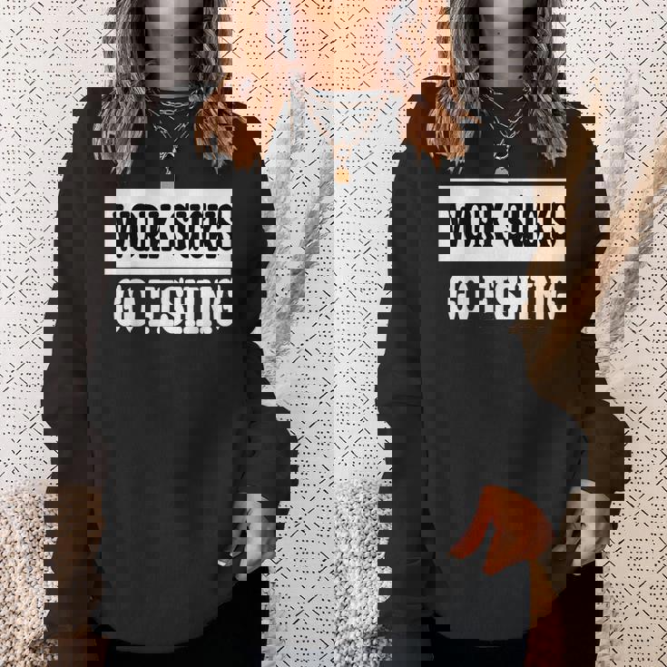 Workucks Go Fishing スウェットシャツ 彼女への贈り物