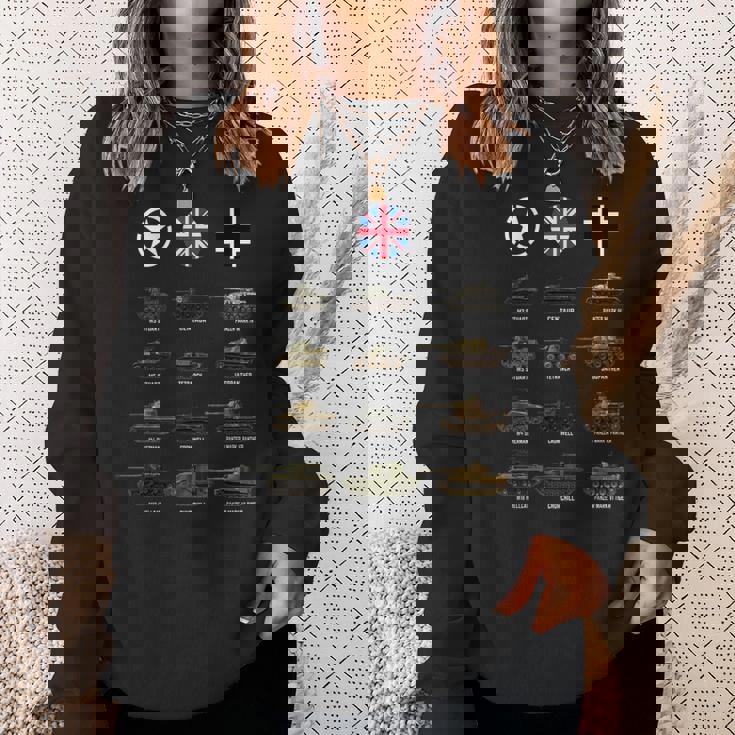 Ww2 戦車 シャーマン ヘルキャット パンツァー タイガー パンサー タンクファン用 スウェットシャツ 彼女への贈り物