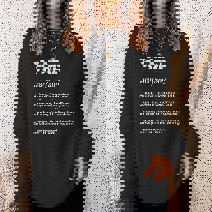 Yuma 悠真 スウェットシャツ 彼女への贈り物