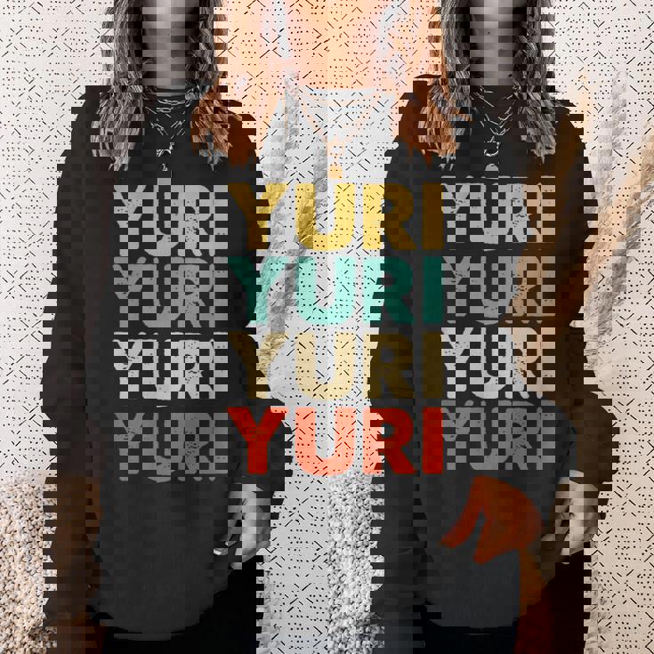 Yuri 百合 スウェットシャツ 彼女への贈り物