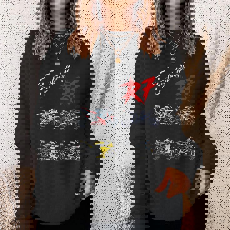 Yzf-R7、Yzf、R7、Yzf R7、バイク、バイク、レーシングバイク スウェットシャツ 彼女への贈り物