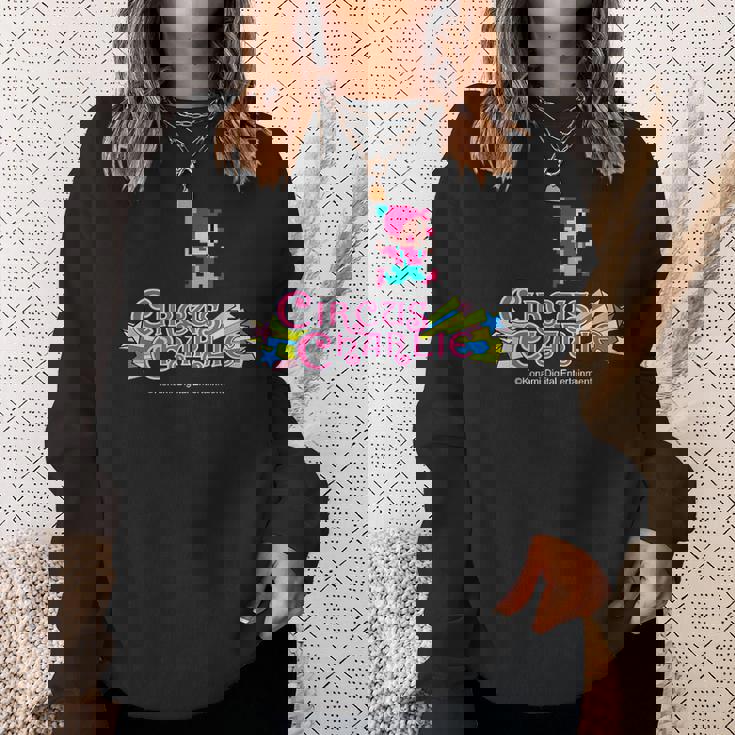 「サーカスチャーリー」ロゴ&キャラクター スウェットシャツ 彼女への贈り物