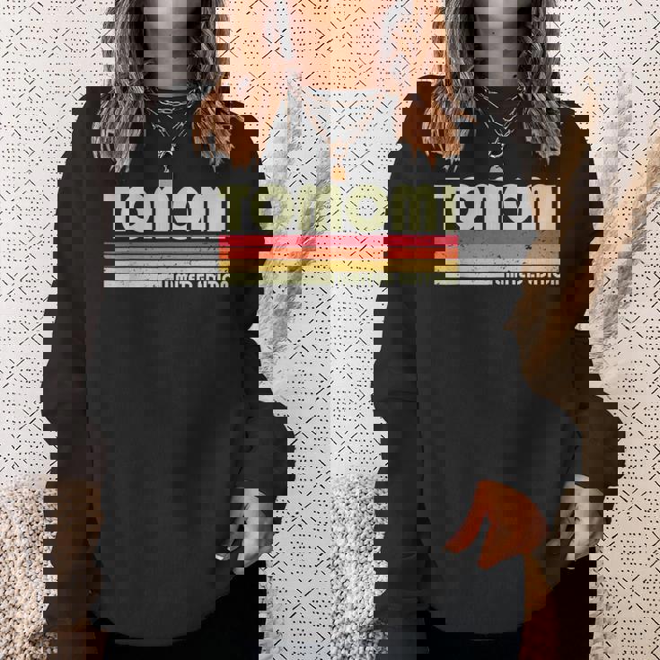 【 朝美 ともみ トモミ 】名前 名字 家族お揃い ギャグ ネタ ウケ狙い 贈り物 ギフト 面白い おもしろ スウェットシャツ 彼女への贈り物