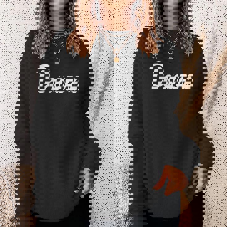 メンズ 【Danna】旦那 だんな シンプル おしゃれ ローマ字 夫婦お揃い 結婚祝い カップル ペアルック おもしろ ペア スウェットシャツ 彼女への贈り物