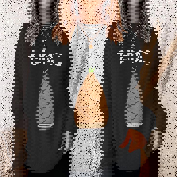 【たけのこ】竹の子 食べ物 可愛い カワイイ ペア カップル 竹 面白い おもしろ ネタ ウケ狙い 目立つ 笑える 変な スウェットシャツ 彼女への贈り物