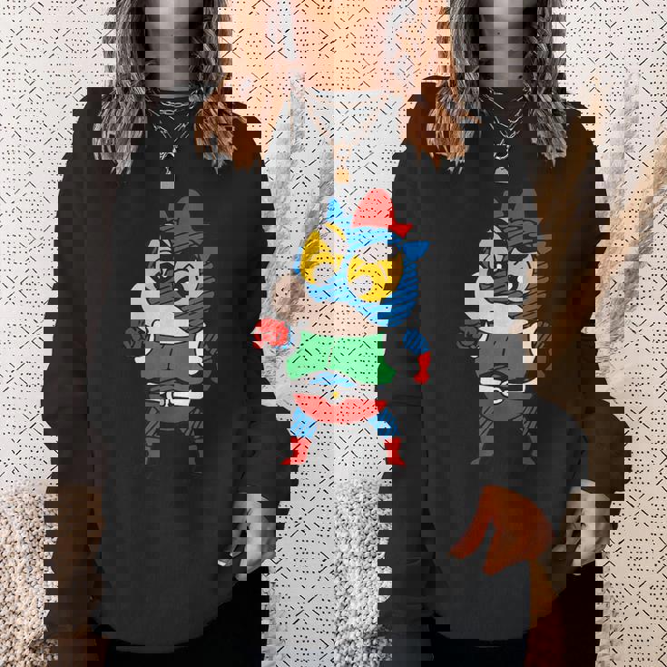 【まんが】クレヨンしんちゃん アクション仮面に変身！ スウェットシャツ 彼女への贈り物