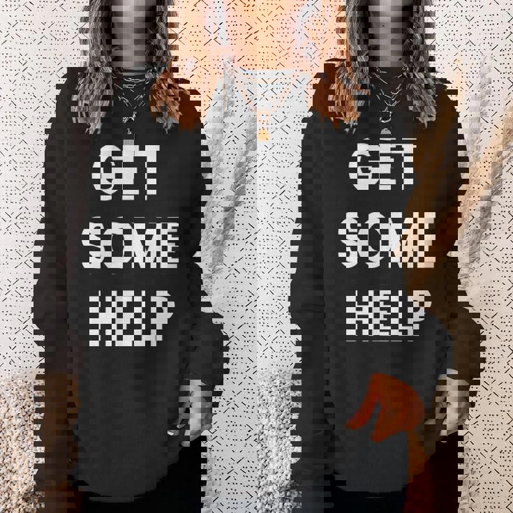 いくつかのヘルプを スウェットシャツ 彼女への贈り物