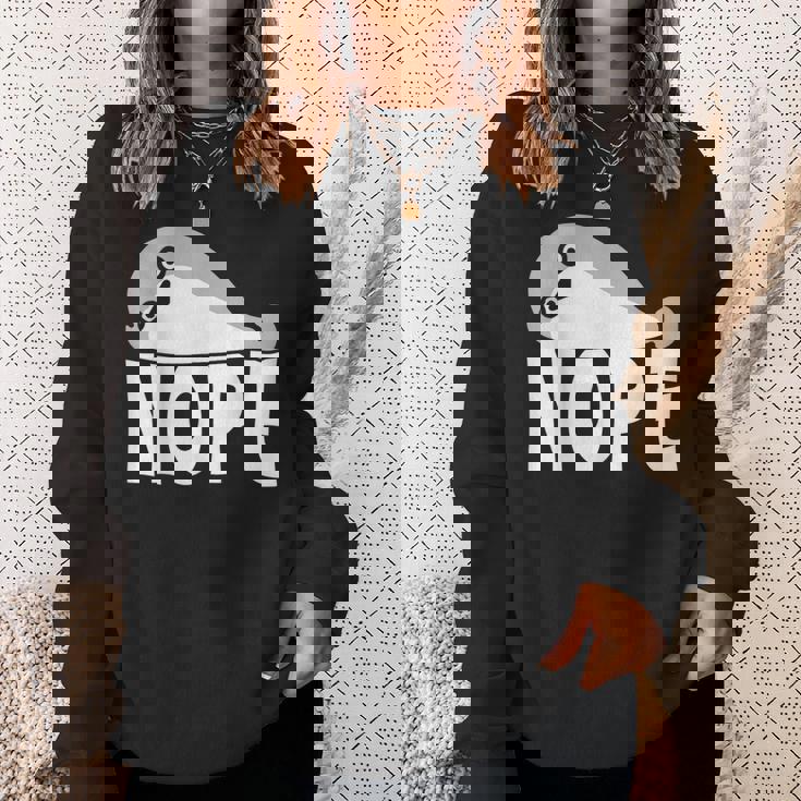 いや、面白いサカバンバスピスフィッシュミーム スウェットシャツ 彼女への贈り物