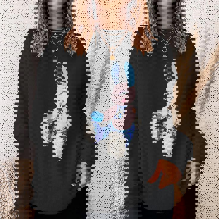 うさぎ星人２号 スウェットシャツ 彼女への贈り物