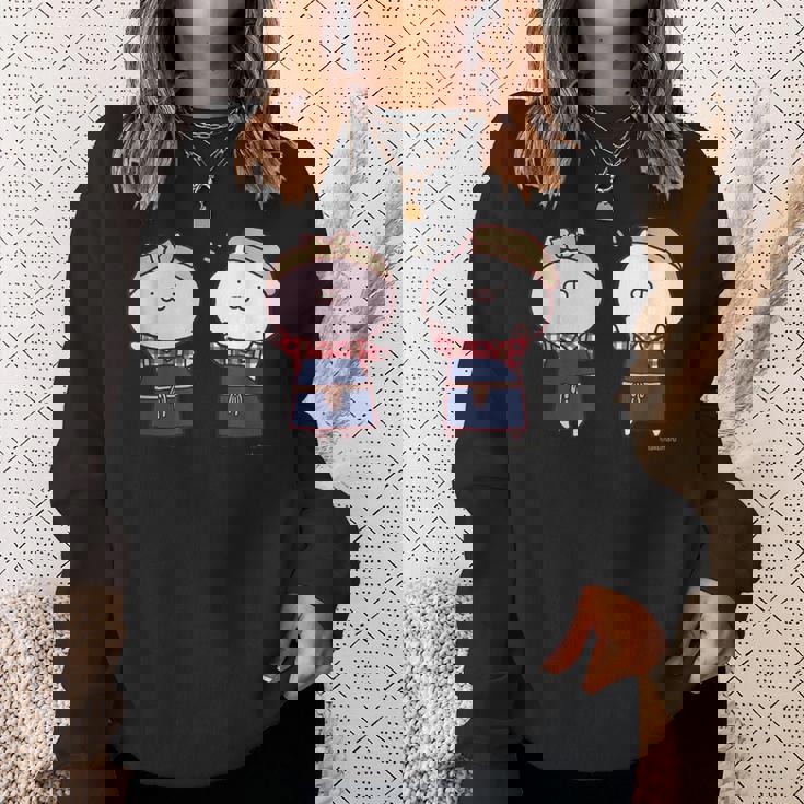 うさまる うさまるとうさこ ダークカラー スウェットシャツ 彼女への贈り物