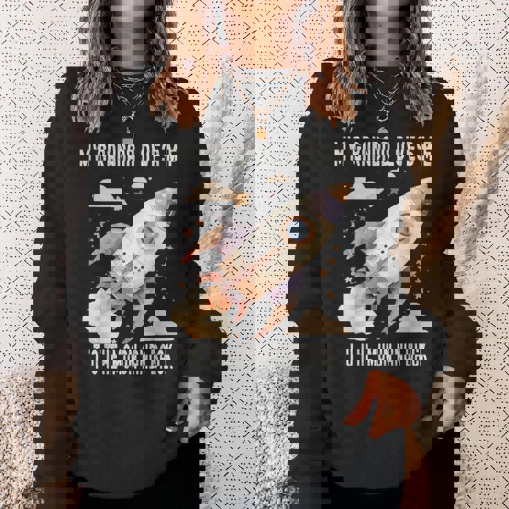 おじいちゃんは私を月まで愛して帰って スウェットシャツ 彼女への贈り物