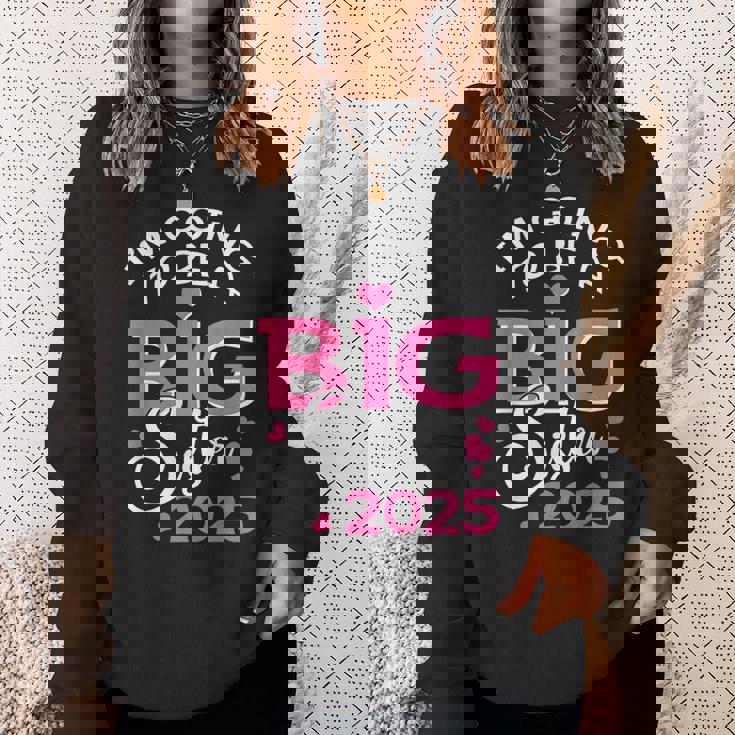 お姉さんになる 2025 妊娠のお知らせ スウェットシャツ 彼女への贈り物