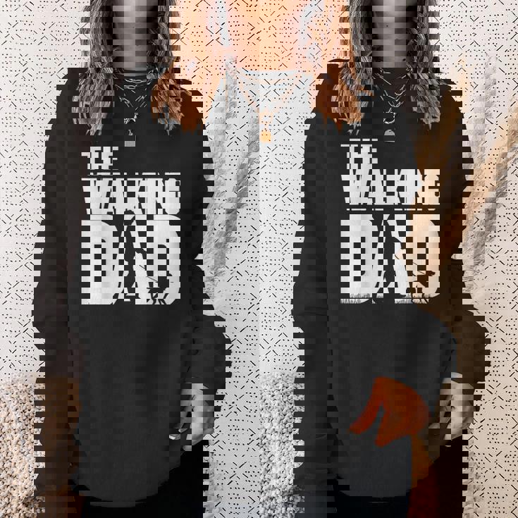 お散歩 お父さん おもしろい 犬 散歩 お父さん ギフト 父の日 スウェットシャツ 彼女への贈り物