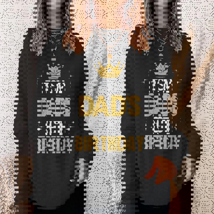 お父さんの89歳の誕生日アイデアハッピーファニー スウェットシャツ 彼女への贈り物