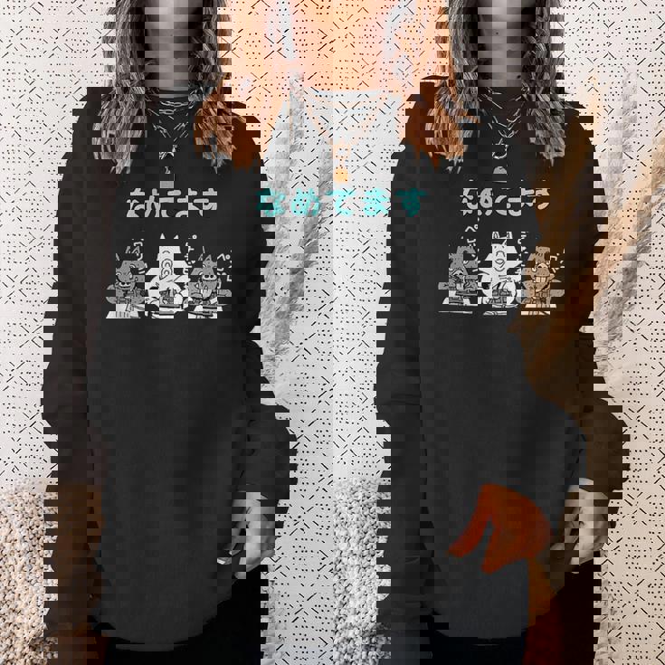 かいけつゾロリtシャツ大さくせん 「なめてます」① スウェットシャツ 彼女への贈り物