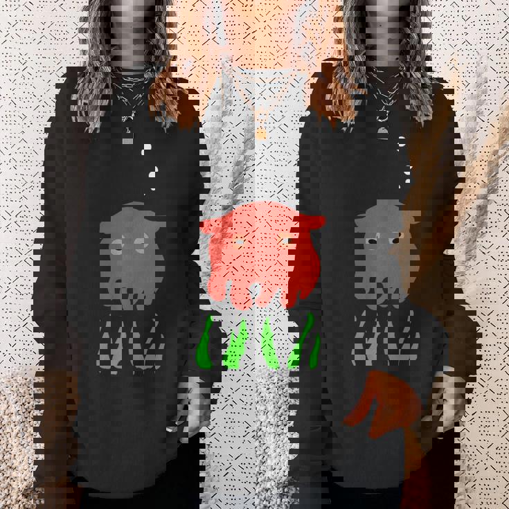 かわいいめんだこシーライフ スウェットシャツ 彼女への贈り物