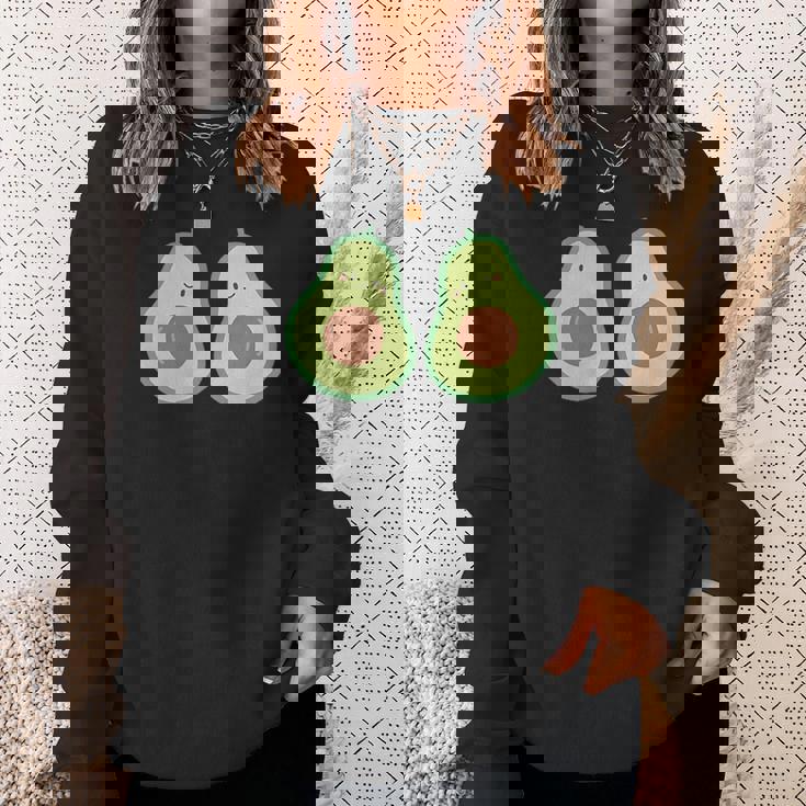 かわいいアボカド スウェットシャツ 彼女への贈り物