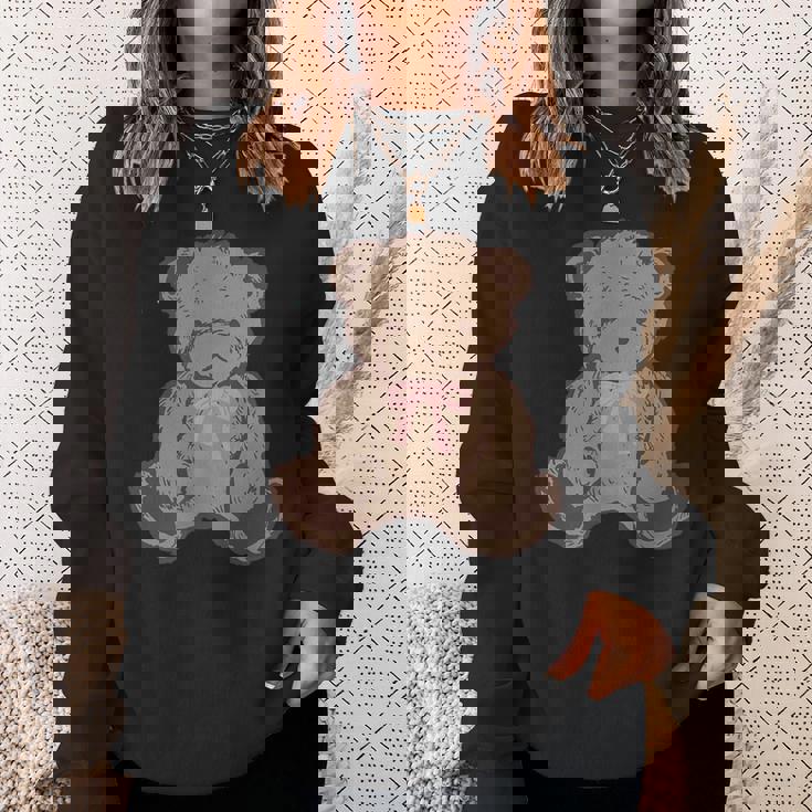 かわいいテディベア スウェットシャツ 彼女への贈り物